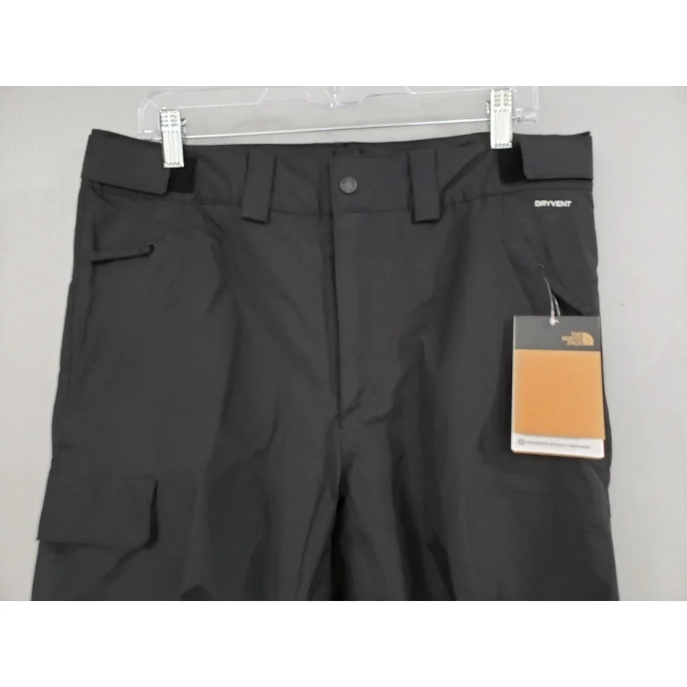 NEW Mens The North Face Freedom Ski Snowboard Shell Waterproof Snow Pants Black